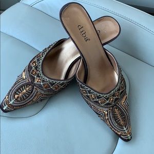 Diba East Embellished Kitten Heel 8